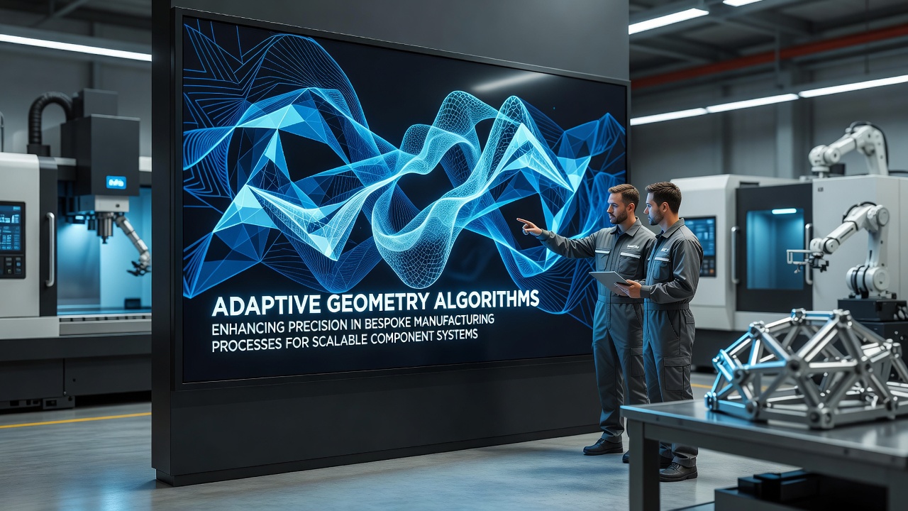 Adaptive Geometry Algorithms Enhancing Precision in Bespoke Manufacturing Processes for Scalable Component Systems